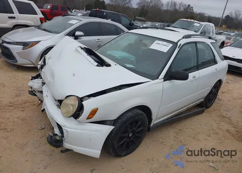 2002 Subaru Impreza Wrx from USA, damaged, VIN JF1GG29622H806915